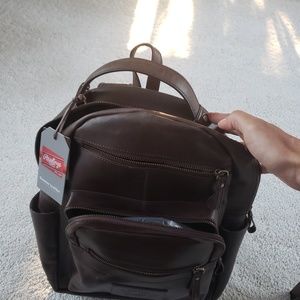 Rawlings brand new with tags, leather backpack.